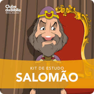 Kit de Estudo para o Ministério Infantil: Salomão